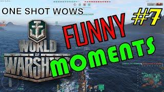 One Shot WoWS / Funny Moments #7 / Лучшие игровые приколы (Смешные моменты в играх)