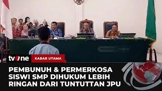 3 Pembunuh dan Pemerkosa Siswi SMP di Palembang Divonis 1 Tahun | Kabar Utama tvOne