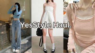 yesstyle try on haul | cute and affordable korean fashion