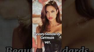 Beauty Standards for German girls #youtubeshorts #beautystandard #german #germany #shorts  #deutsch