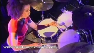 Cindy Blackman TamTam DrumFest 2009 Drum Gretsch Drums Part 1