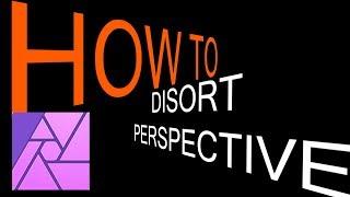 How to Distort Perspective in Affinity Photo