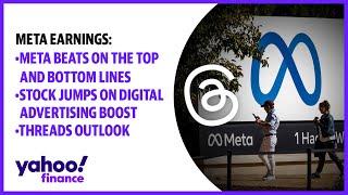 Meta stock jumps on digital advertising boost, outlook for Threads