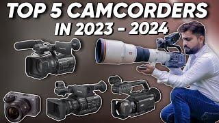 Top 5 Camcorders For Wedding In 2023-2024 | Best For Wedding, Documenters, Filmmaking