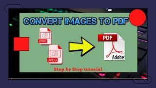 How to Convert JPG to PDF  |  Free and Easy  |  Multiple Images