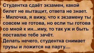 Как студентка экзамен сдавала... Сборник анекдотов!