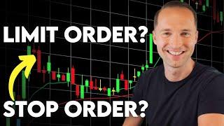 Stock Market Orders Explained (Market Order, Limit Order, Stop Loss, Stop Limit)