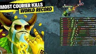 World Record - Most Courier Kills In A Single Game- Dota 2