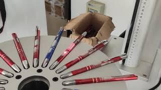 How to Use: Fiber Laser Marking Machine Tutorial - For Pen Rotary Settings