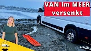 die schlimmste VANLIFE Erfahrung! Wohnmobil im Meer versenkt, darauf folgt der Schneesturm