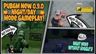 Pubg Mobile 0.9.0 UPDATE | New NIGHT MODE Gameplay With NIGHT VISION GOGGLE'S | EXTREME Graphics!