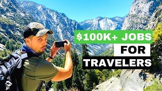 7 HIGH-PAYING jobs that allow you to TRAVEL THE WORLD | How to get paid to travel & work remotely