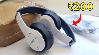 P47 Wireless Headphones Unboxing And Review | Best Budget Wireless Headphone Under ₹250