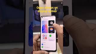 Oppo always on display option