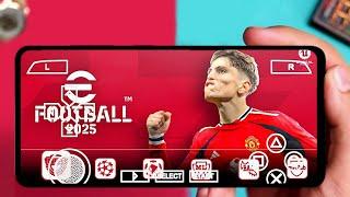 Download eFootball pes 2025 psp with new kits and transfers