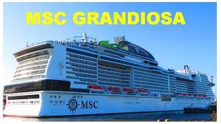 MSC GRANDIOSA   - видео обзор - нужная информация - лучшие круизные лайнеры мира