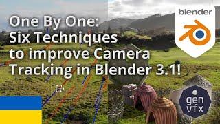 ONE BY ONE: Apply These 6 Techniques To Improve Camera Tracking in Blender 3.1