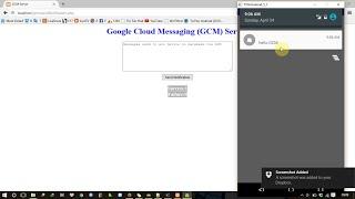 Android tutorial: Push notification using Google Cloud Messaging (GCM) - Part 2