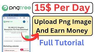 Per Download Earning | make money with pngtree contributor | how to sell images online