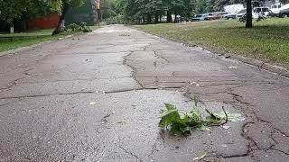 Краматорск после урагана (21.07.2021)