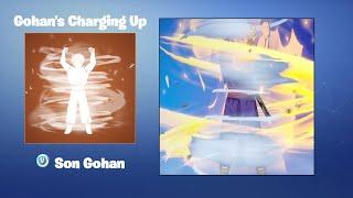 Gohan's Charging Up | Fortnite Emote