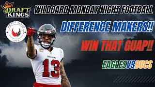 NFL Super Wildcard Monday Night Football | DraftKings | Showdown | Picks | DFS | Advice | Strategy