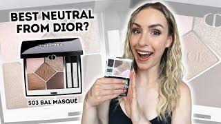 DIOR BAL MASQUÉ EYESHADOW PALETTE  SWATCHES, REVIEW, COMPARISONS | BEST NEUTRAL EYESHADOW PALETTE