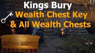 Kings Bury Wealth Chest Key & All Wealth Chests Walk-Thru