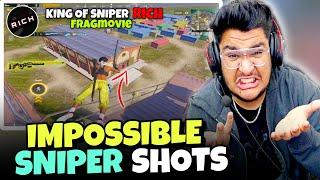 World's Greatest SNIPER of All Time @PUBGMRICH in PUBG MOBILE VAMPFYRE REACTION