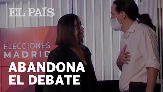 PABLO IGLESIAS abandona el debate de la Cadena Ser tras un enfrentamiento con MONASTERIO (VOX)