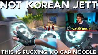 YOU'RE NOT KOREAN JETT...