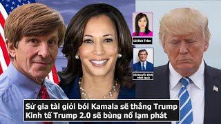 Sử gia Lichtman bói Kamala sẽ thắng Trump. Ông đoán trúng 9 trên10 cuộc đua tổng thống.