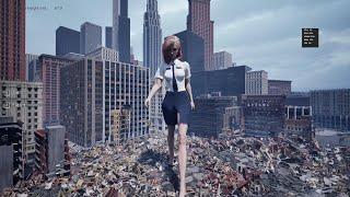 Ultimate Giantess City Rampaging With Unreal Engine