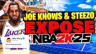 2K25 UPDATE  joe knows & steezo expose nba 2k25