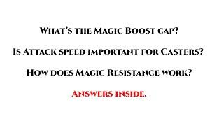 Magic boost cap, Magic Accuracy to reach and much more : Theorycrafting #2 : Magical classes