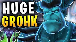 TURBO TOTEM GROHK GOES HUGE! - Paladins Gameplay Build