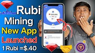 Rubi Network New Mining App - Rubi Network Airdrop New Mining App | Rubi Network Wallet Create