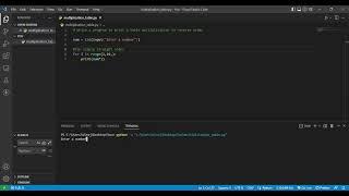 Reverse multiplication table || print a multiplication table || reverse order || python program