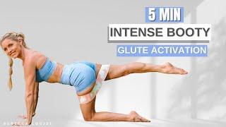 FAST Glute Activation to Grow BOOTY - At home BANDS WORKOUT