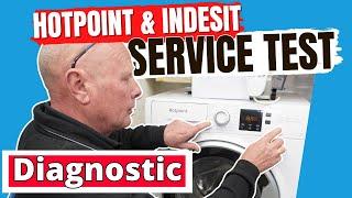 Test Mode Hotpoint & Indesit Washing Machines, Service Diagnostic NSW models + Innex