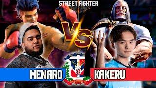 SF6 ▰MENARD (LUKE) VS KAKERU (JP) ▰ High Level Gameplay  streetfighter6