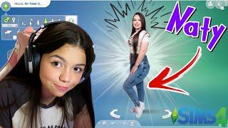 ‍️ CRIAMOS a NATY no THE SIMS 4 - Com Facecam