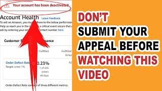 How to APPEAL A Section 3 Seller Amazon SUSPENSION/Deactivation