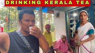 Enjoying Kerala Tea