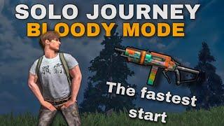 SOLO JOURNEY on BLOODY mode / LAST ISLAND OF SURVIVAL/LAST DAY RULES SURVIVAL#lios