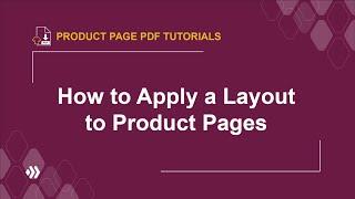 Magento 2 Product Page PDF   How to apply a layout to product pages