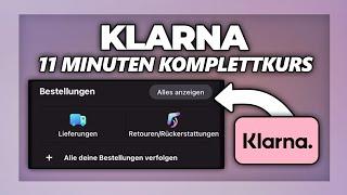 Klarna Komplettkurs für Anfänger 2024 - alles was du wissen musst