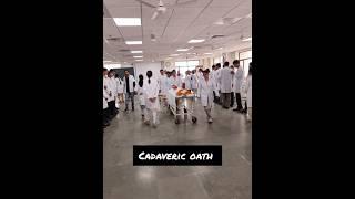 Cadaver : 1st teacher for every medical student#cadavericoth #batch2023