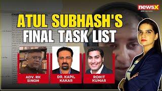 Atul Subhash Suicide: His Final Task-List | Did He Plan His Death Days Ago? | NewsX