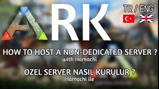 Arkadaşlarıma nasıl bağlanırım? | ARK | Hosting a nondedicated server to play with your friends ARK?
